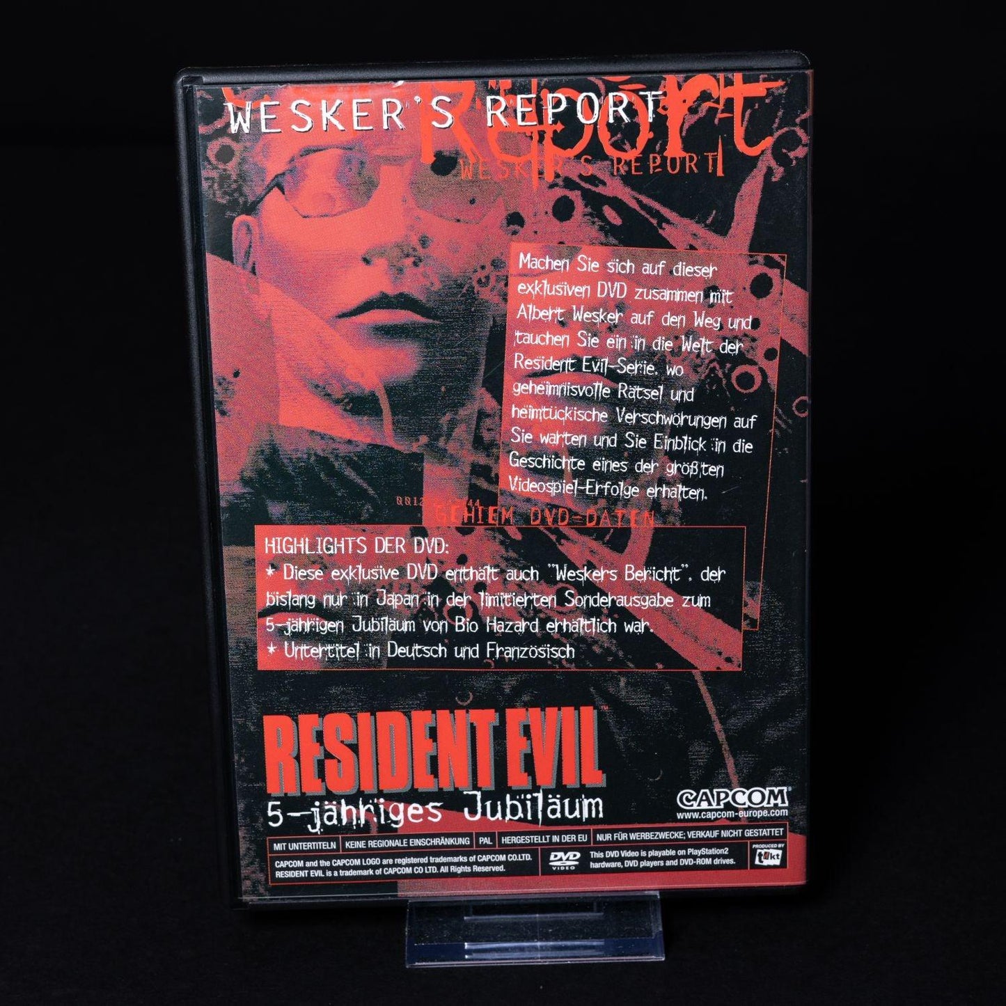 resident-evil-weskers-report-geheim-dvd-sammleredition-top-zustand-3 - Utopia Collectibles