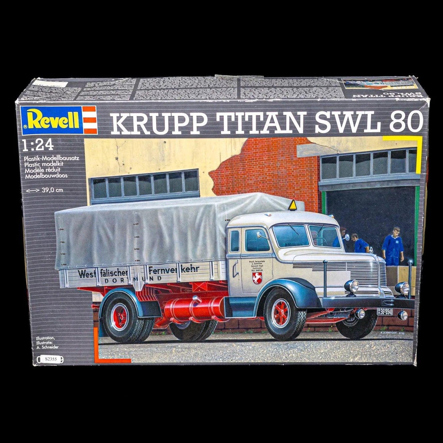 Revell Krupp Titan SWL 80 - Modell 07559 - Maßstab 1:24 - Sealed Bags mit Decals
