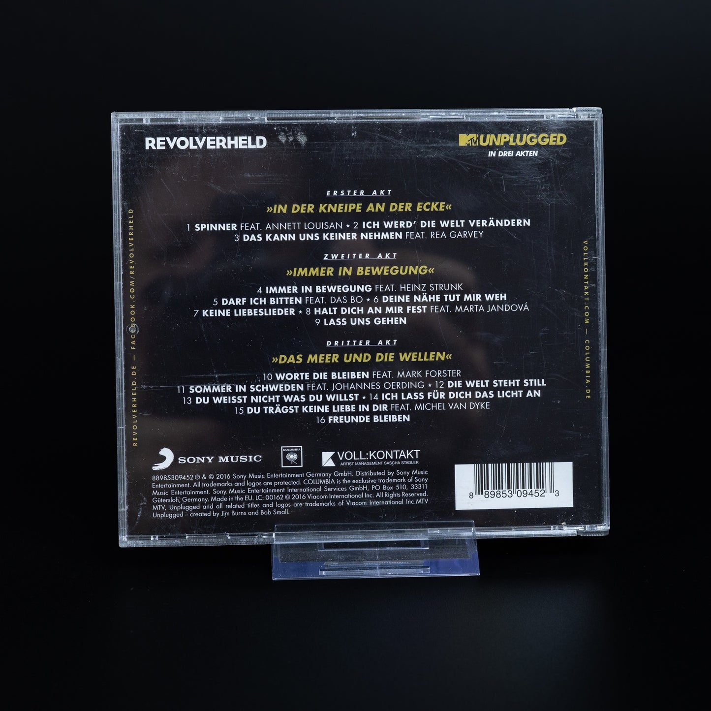 Revolverheld - MTV Unplugged In Drei Akten - CD - Rock - NM / VG+ - Gebraucht