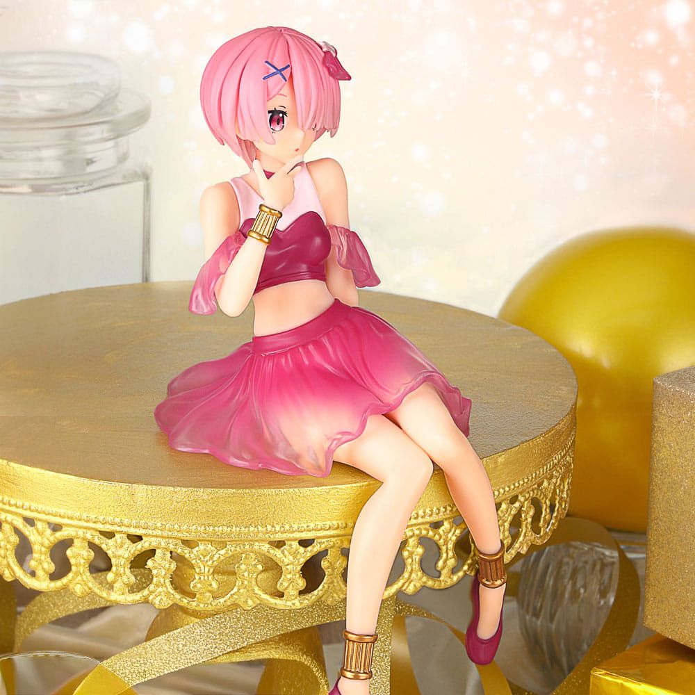 Re:Zero - Noodle Stopper Ram Figur -Twinkle Party Another Color - 14 cm Statue