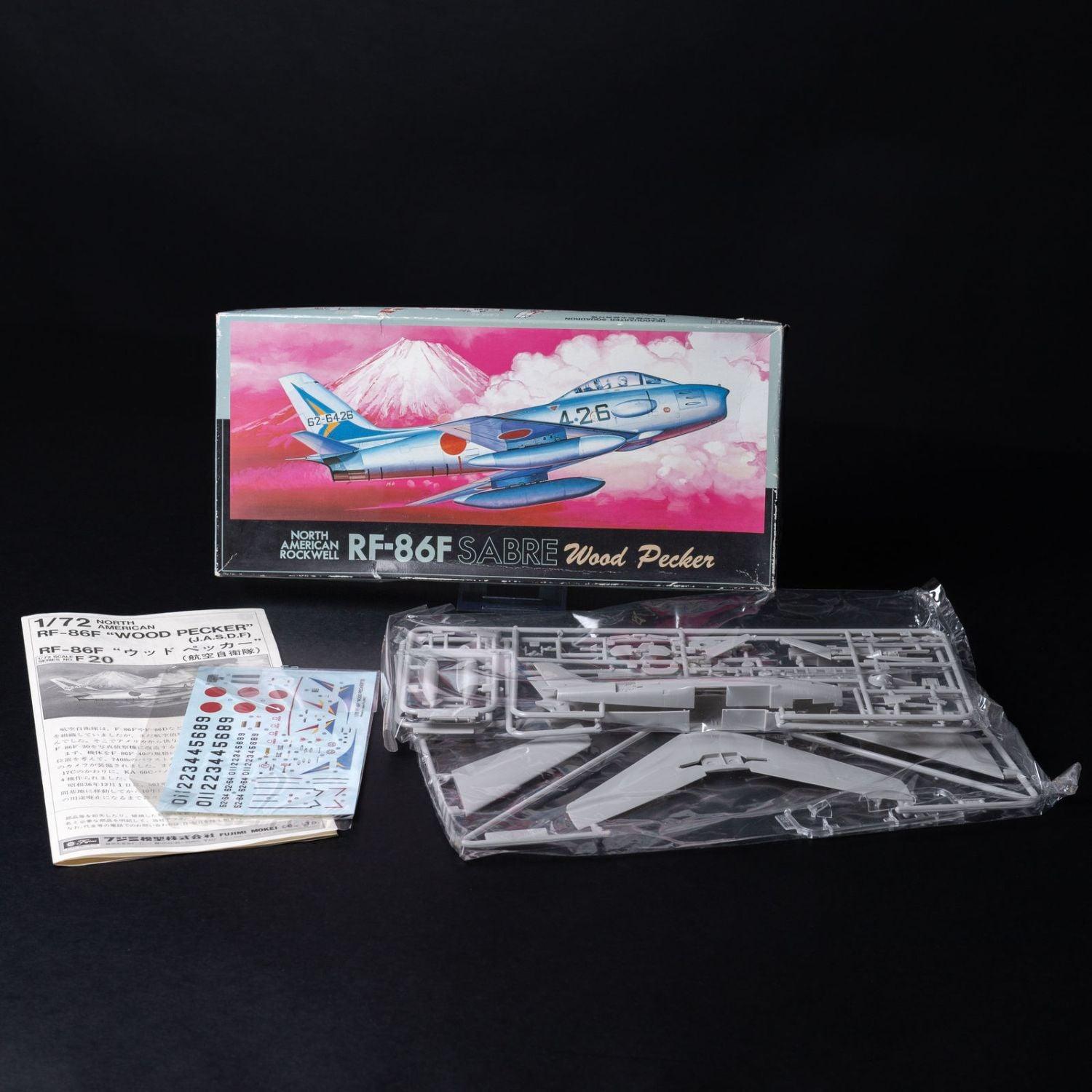 rf-86f-sabre-wood-pecker-bausatz-modell-f20-800-massstab-172-sealed-bags-4 - Utopia Collectibles
