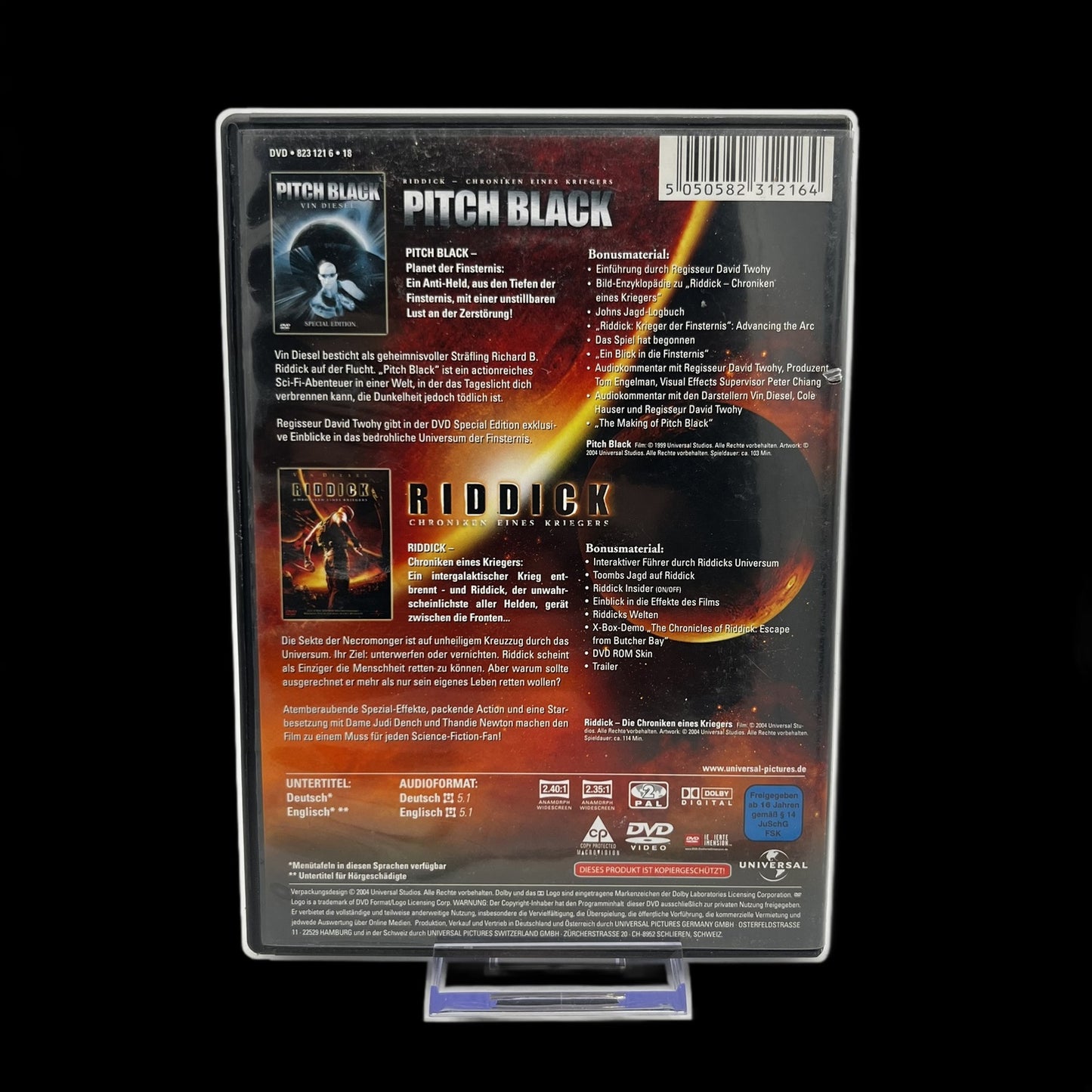 Riddick - Chroniken eines Kriegers / Pitch Black - Riddick - DVD - Gebraucht