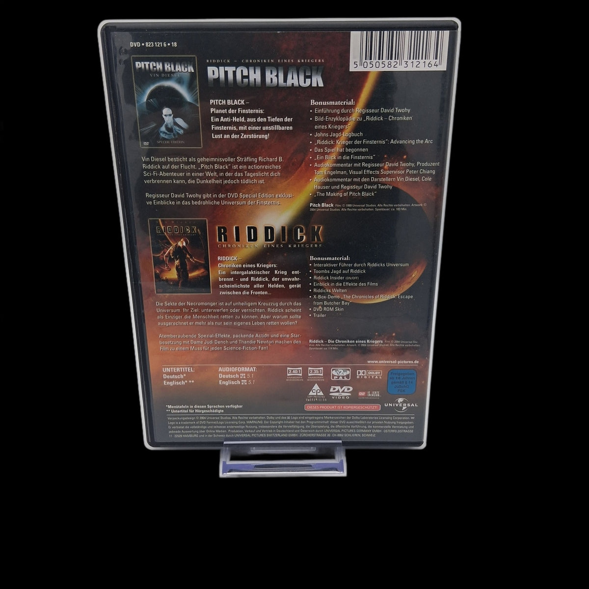 Riddick - Chroniken eines Kriegers & Pitch Black - Riddick - DVD - Gebraucht