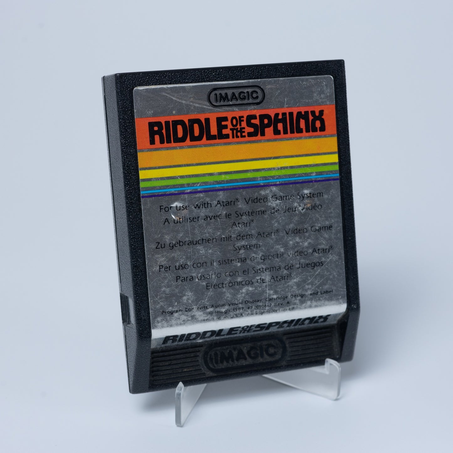 Riddle of the Sphinx - Atari 2600 - Nur Modul - Funktioniert - Zustand Gut