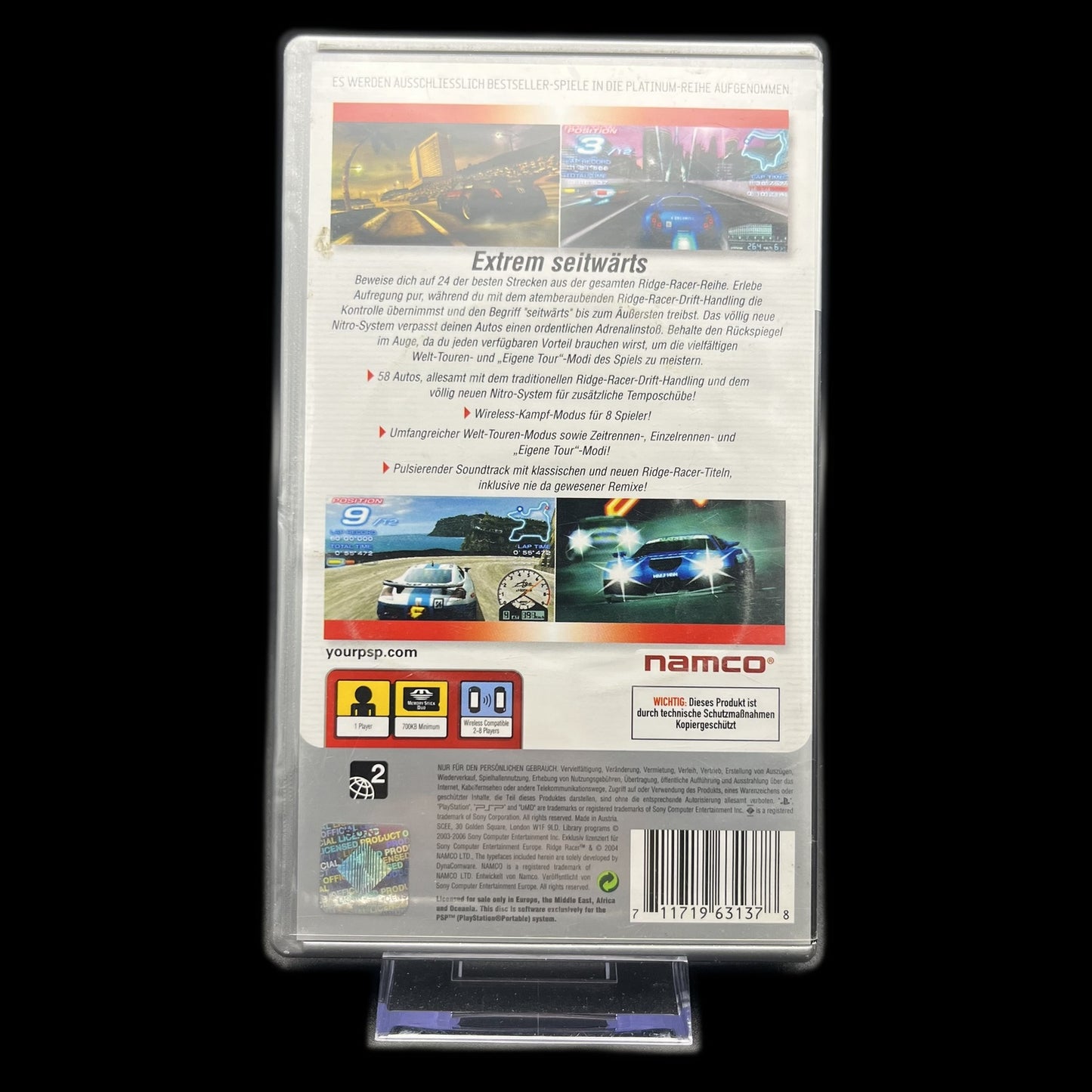 Ridge Racer - Playstation Portable (PSP) - Complete in Box - deutsch - Gebraucht