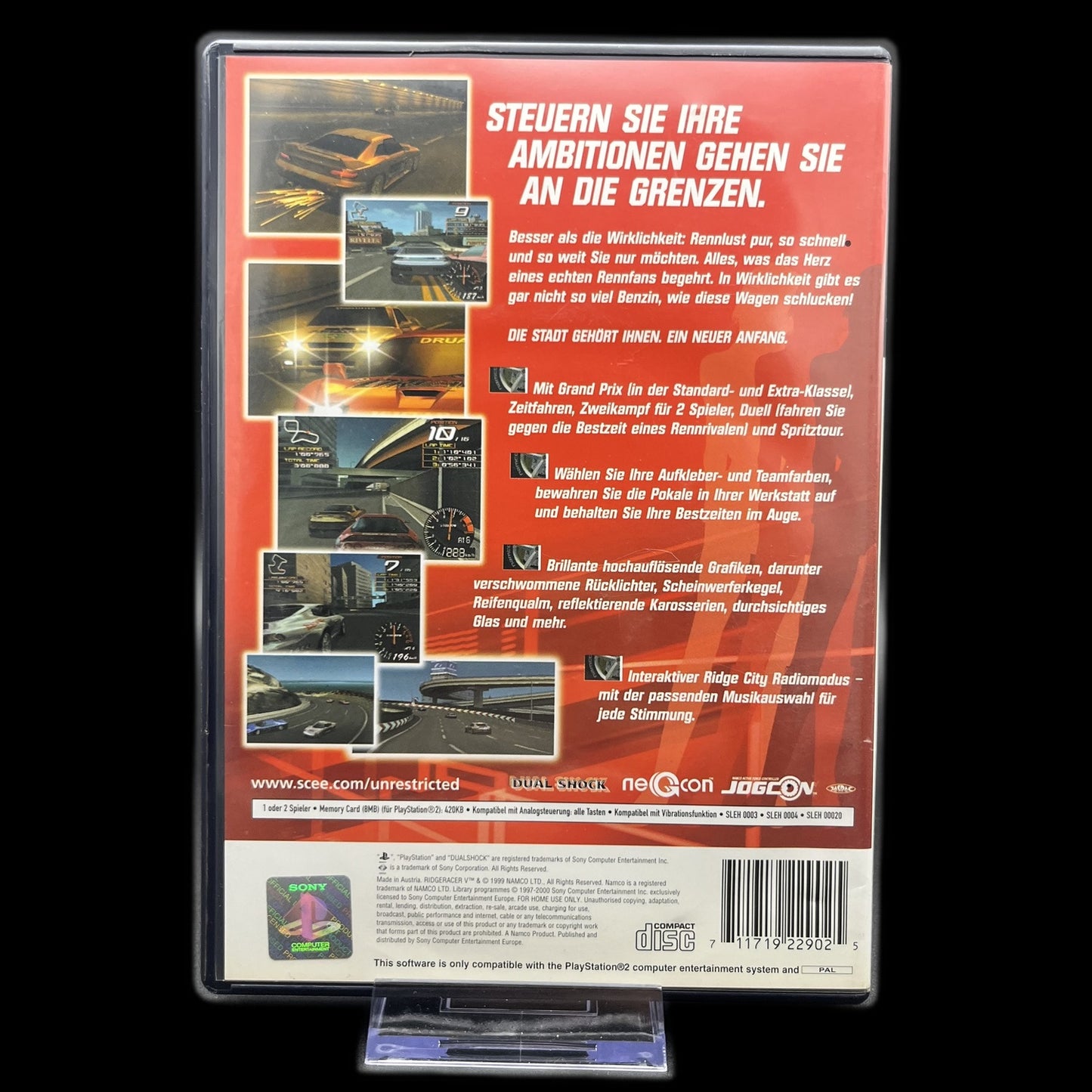 Ridge Racer V - Playstation 2 - Complete in Box - PAL - deutsch - Gebraucht