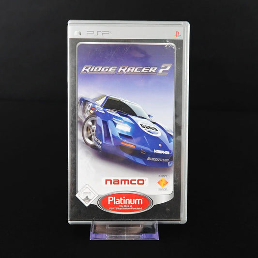 ridge-racter-2-playstation-portable-psp-platinum-cib-komplett-gebraucht-2 - Utopia Collectibles