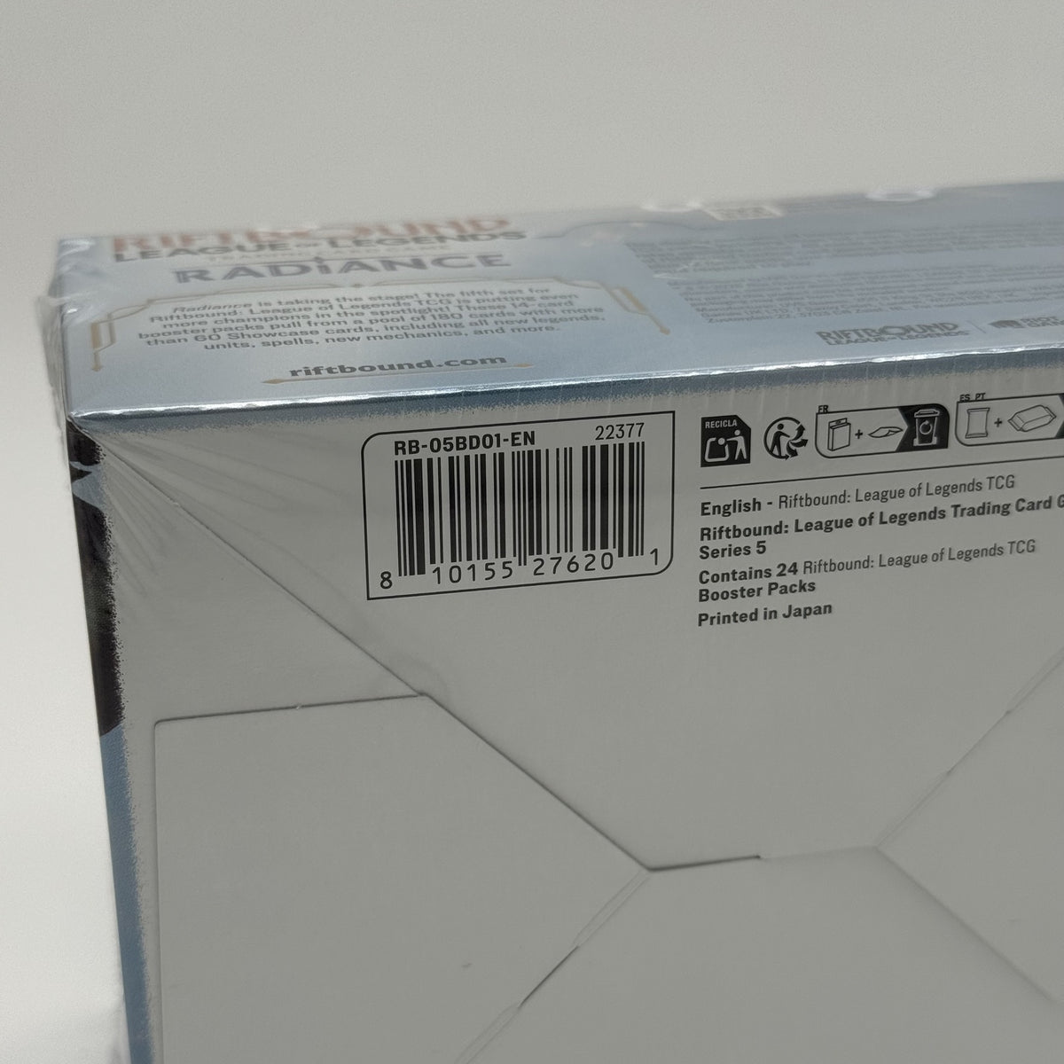 Riftbound: League of Legends Radiance - TCG-Display - Neu & Sealed / OVP