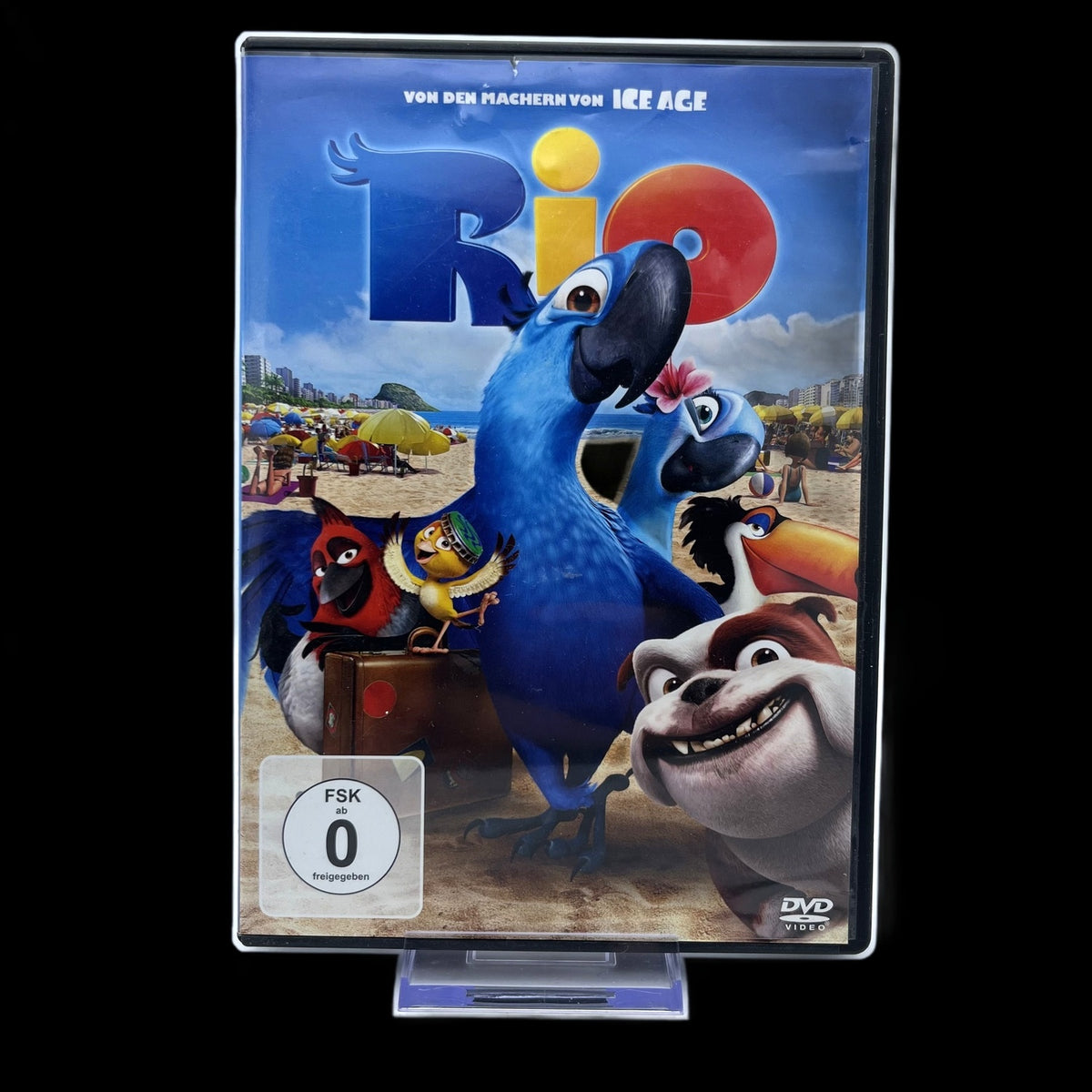 Rio - Inklusive Angry Birds Rio Geheimcode für 15 Level - DVD - Gebraucht