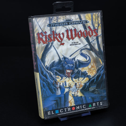 Risky Woods - Sega Mega Drive / Genesis Spiel - Zustand Gut