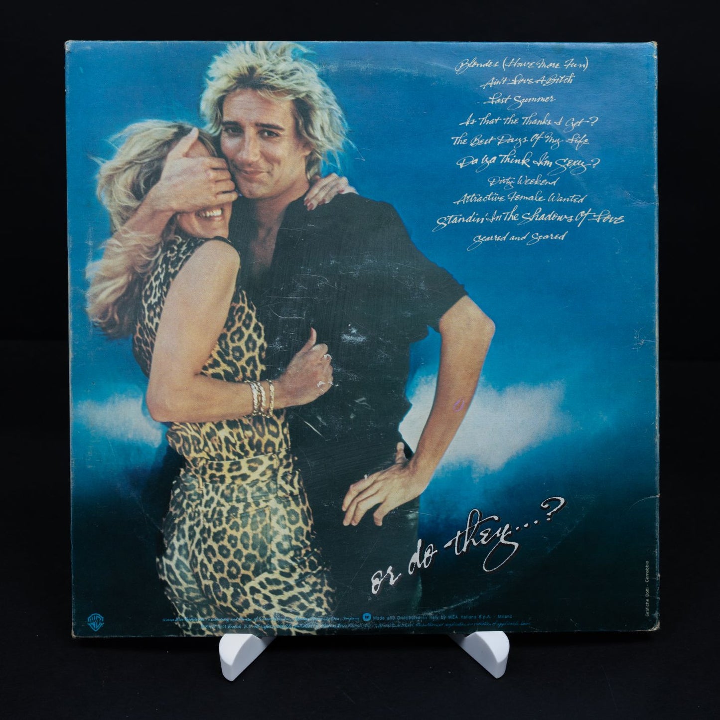 Rod Stewart – Blondes Have More Fun - Vinyl LP Schallplatte - VG+ / VG+