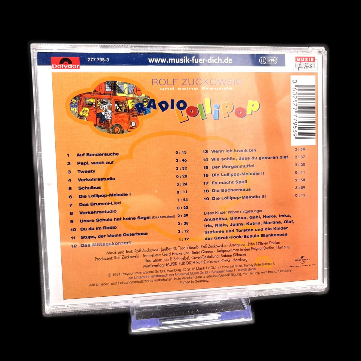 Rolf Zuckowski und seine Freunde - Radio Lollipop - CD - Kindermusik - Gebraucht