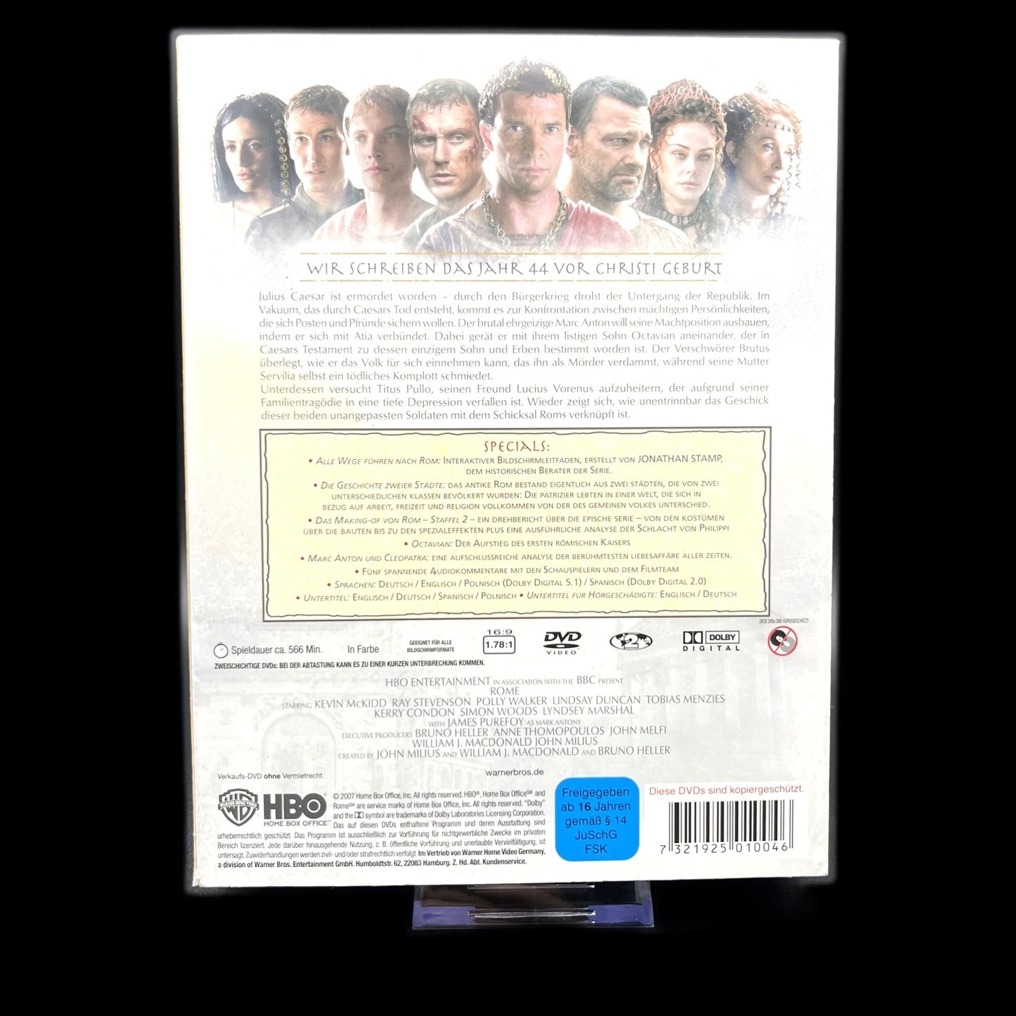 Rom - Staffel 2 - Holzbox - Geschichte/Zeitgeschichte - DVD - Gebraucht