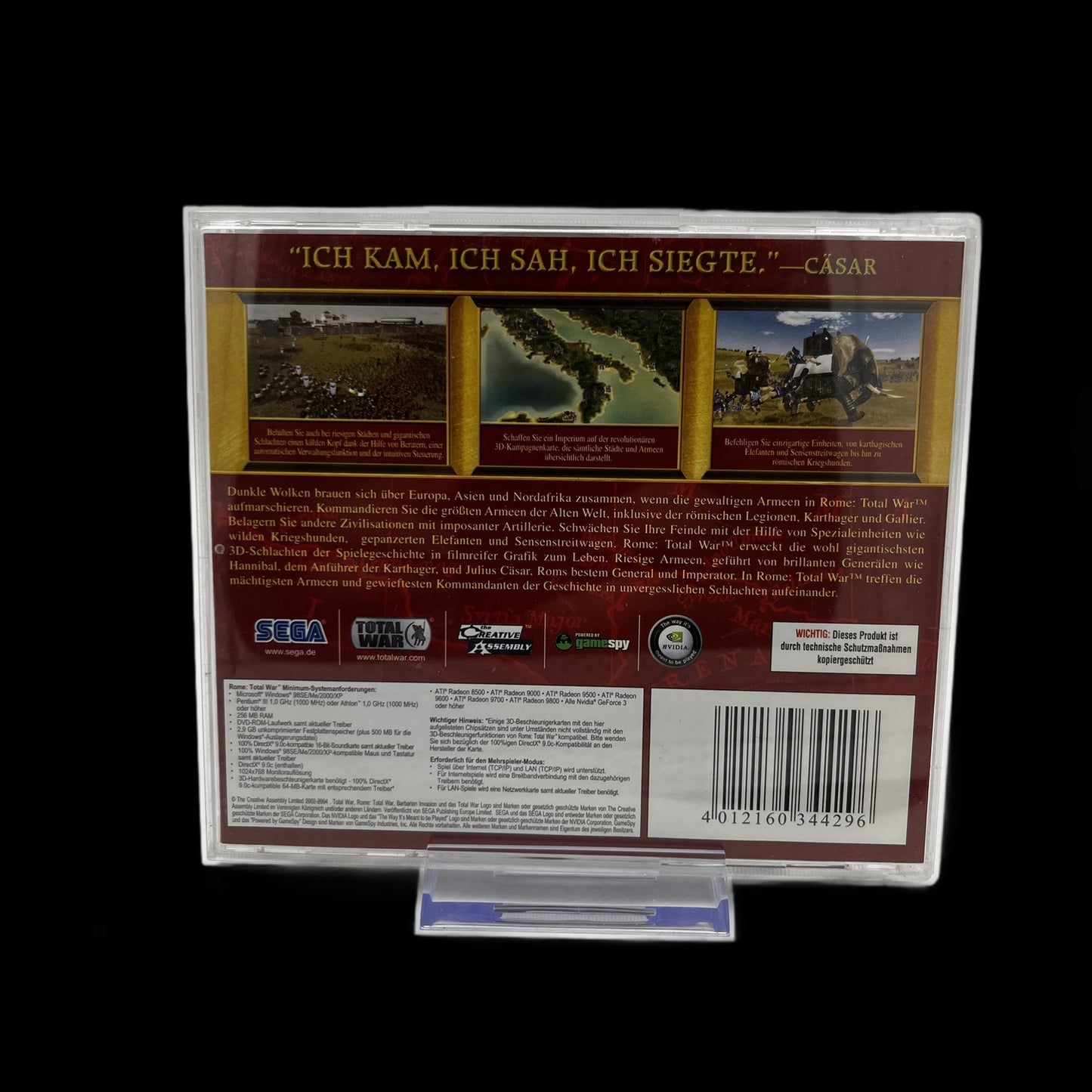 Rome Total War - PC - Spiel mit Anleitung - deutsch - Gebraucht