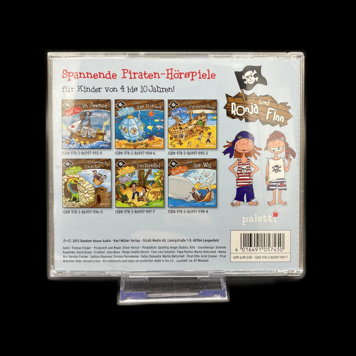 Ronja und Finn im Dschungel - Thomas Krüger - Hörspiel - CD - Gebraucht