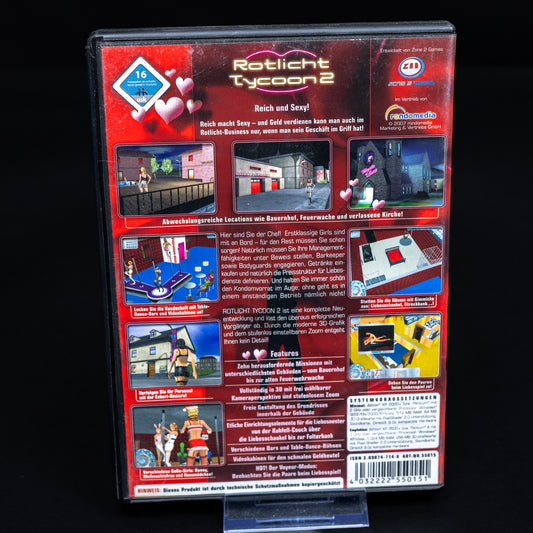 Rotlicht Tycoon 2 - PC CD-ROM - CiB - Zustand Sehr Gut