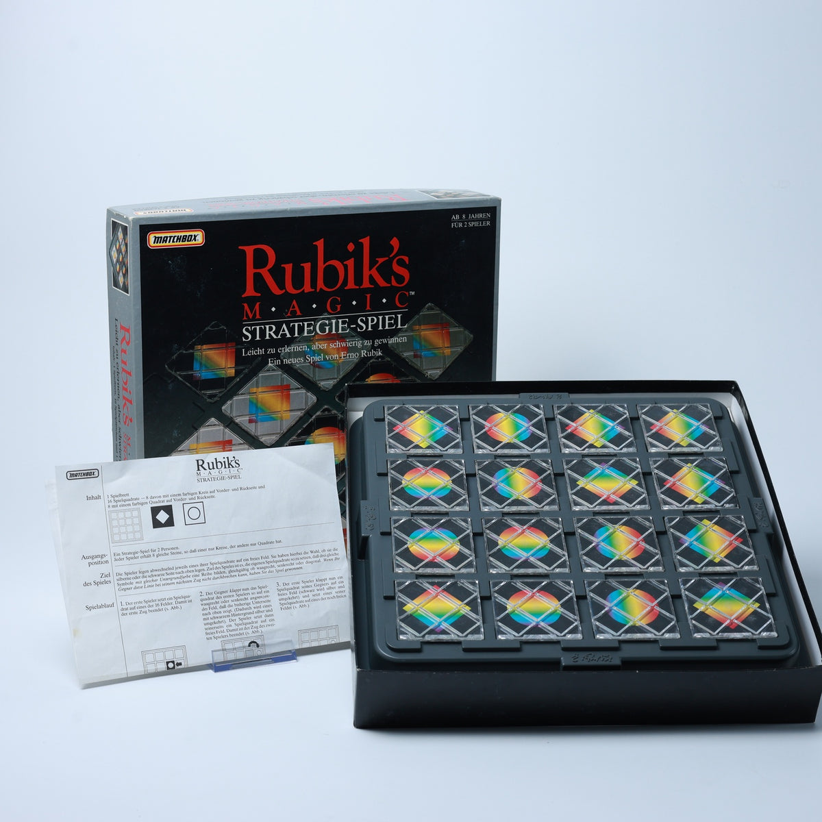 Rubik's Magic - Matchbox/Mattel Strategiespiel - Vollständig - Zustand Sehr Gut