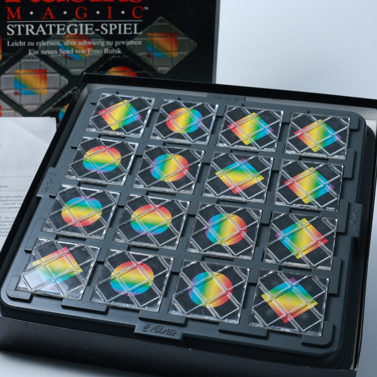 Rubik's Magic - Matchbox/Mattel Strategiespiel - Vollständig - Zustand Sehr Gut