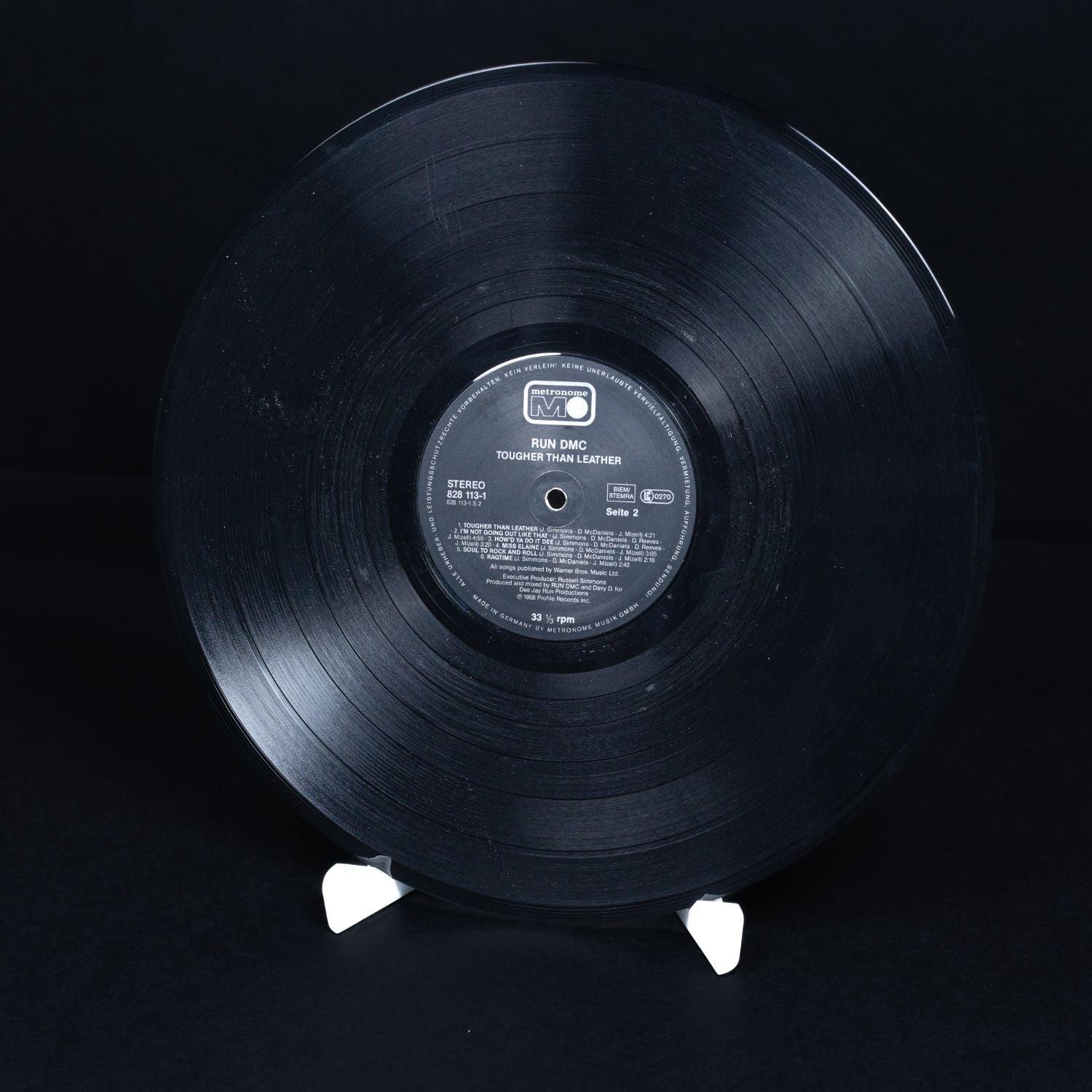 run-dmc-tougher-than-leather-vinyl-lp-12-schallplatte-vg-vg-4 - Utopia Collectibles