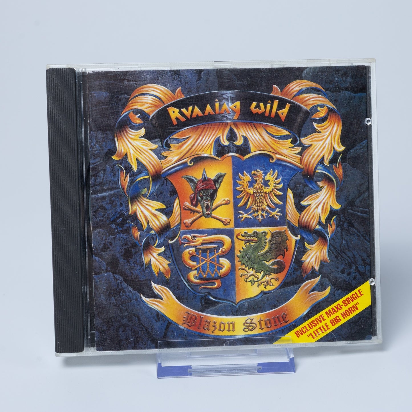 Running Wild - Blazon Stone - CD - Rock - Album - VG+ / VG+ - Gebraucht
