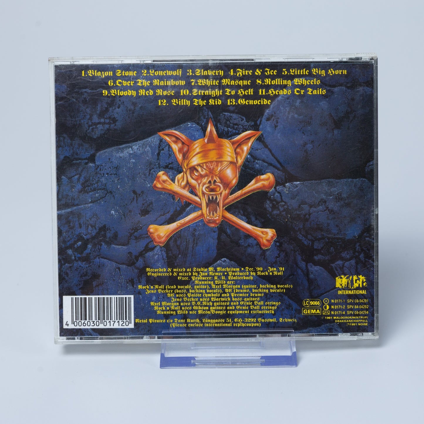 Running Wild - Blazon Stone - CD - Rock - Album - VG+ / VG+ - Gebraucht