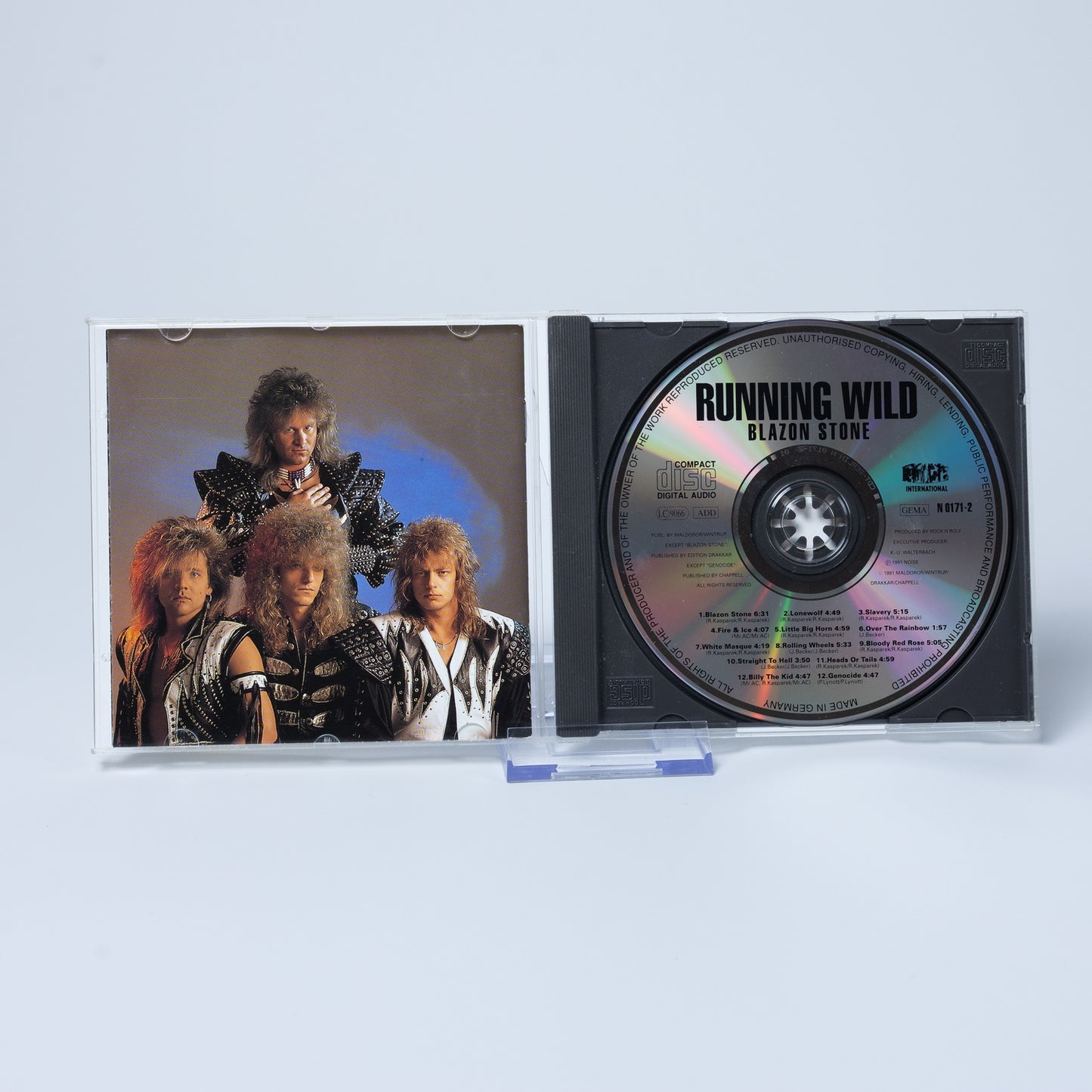 Running Wild - Blazon Stone - CD - Rock - Album - VG+ / VG+ - Gebraucht