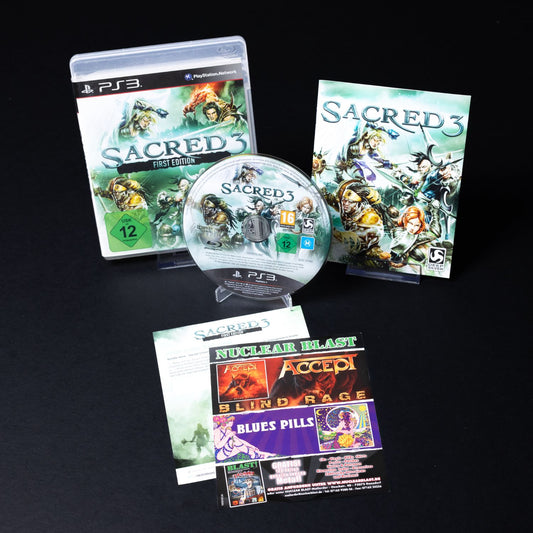 Sacred 3: First Edition - Sony Playstation 3 PS3 - CiB Komplett - Gebraucht