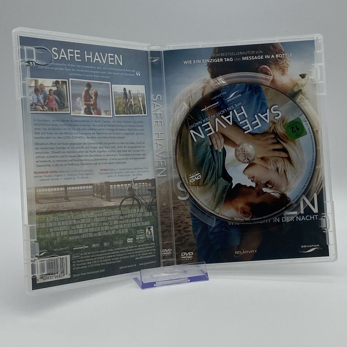 Safe Haven - Wie ein Licht in der Nacht - Nicholas Sparks - DVD - Zustand Gut
