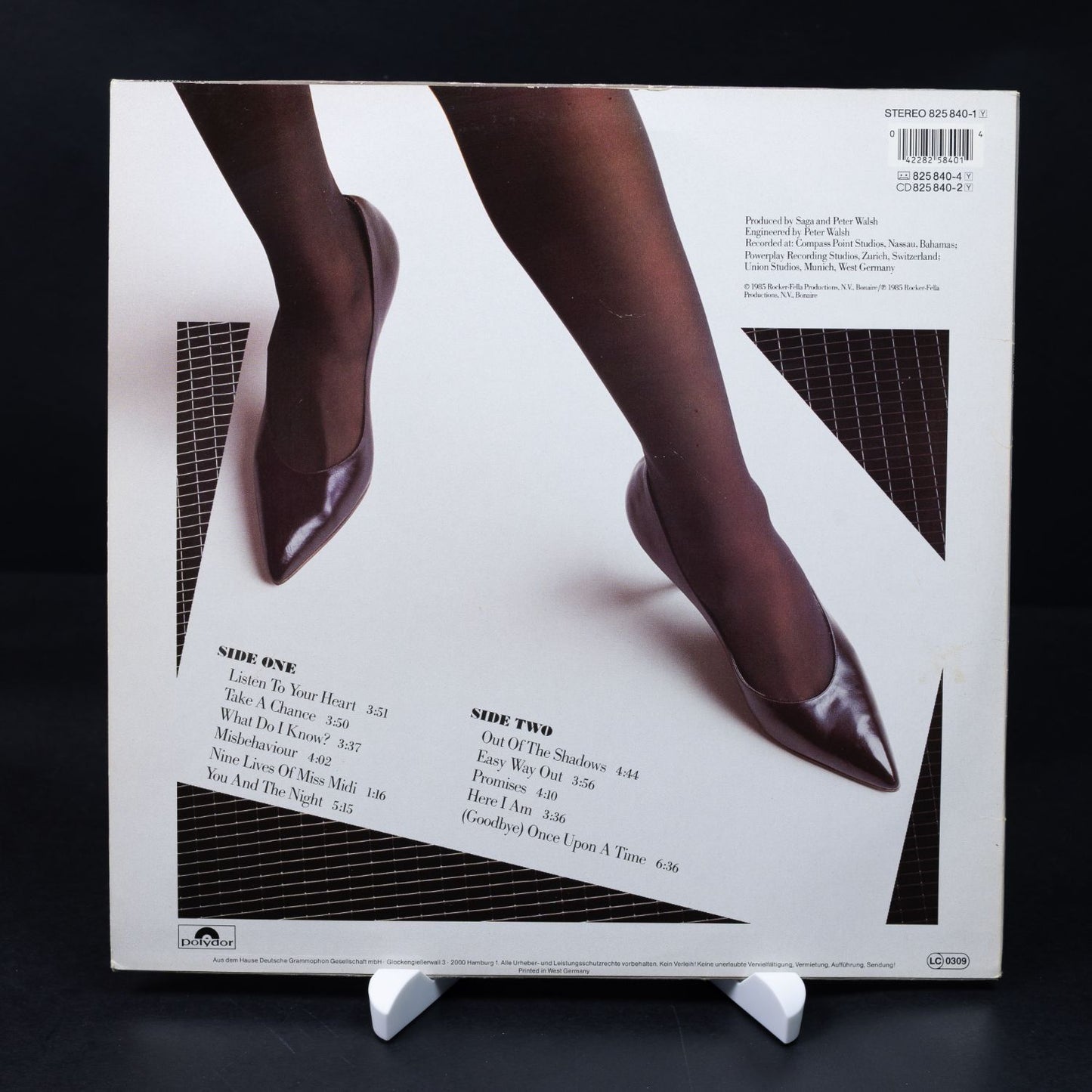 Saga - Behaviour - Vinyl LP 12'' Schallplatte - Stereo - NM / VG+