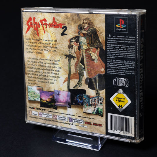 Saga Frontier 2 - Playstation PS1 - in OVP - PAL / DE - Zustand Okay