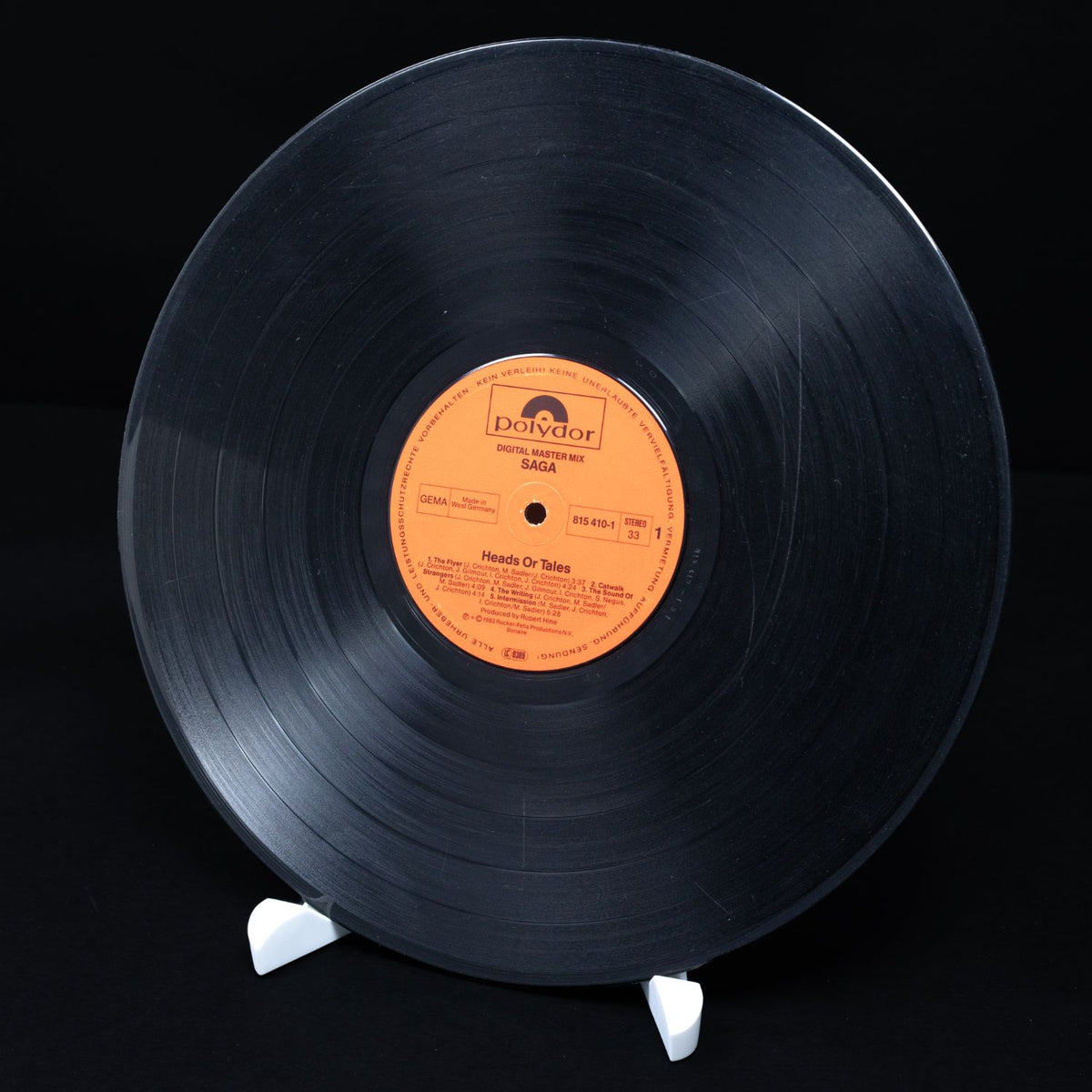 Saga - Heads Or Tales - Vinyl LP Schallplatte - Rock - G+ / VG+