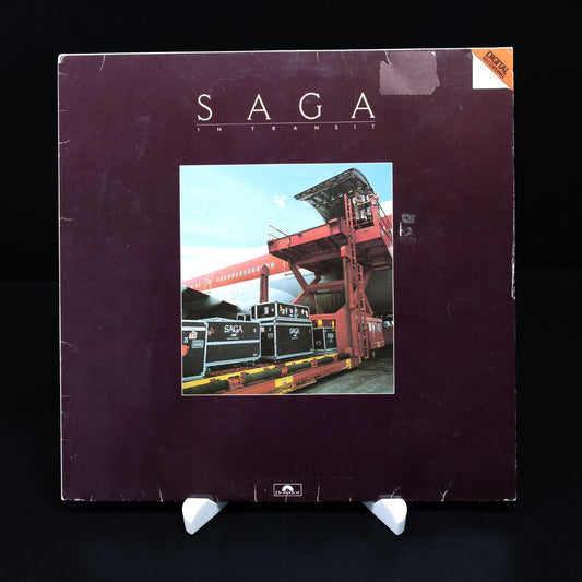 Saga - In Transit - Vinyl LP Schallplatte - Rock - NM / VG