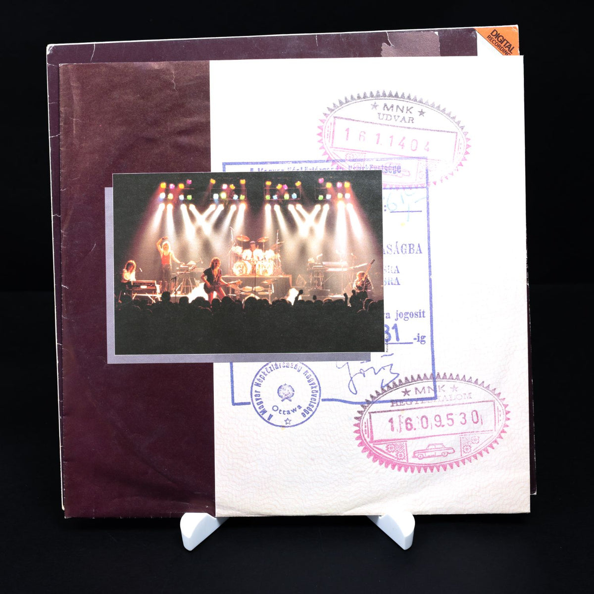 Saga - In Transit - Vinyl LP Schallplatte - Rock - NM / VG