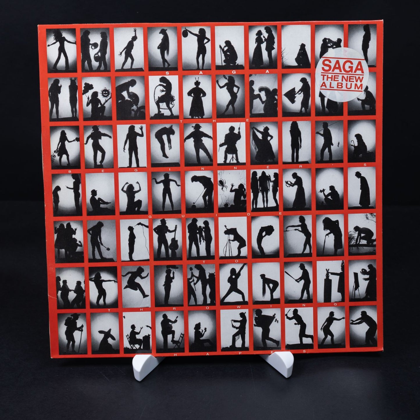 Saga – The Beginner's Guide To Throwing Shapes - Vinyl LP Schallplatte - NM / NM