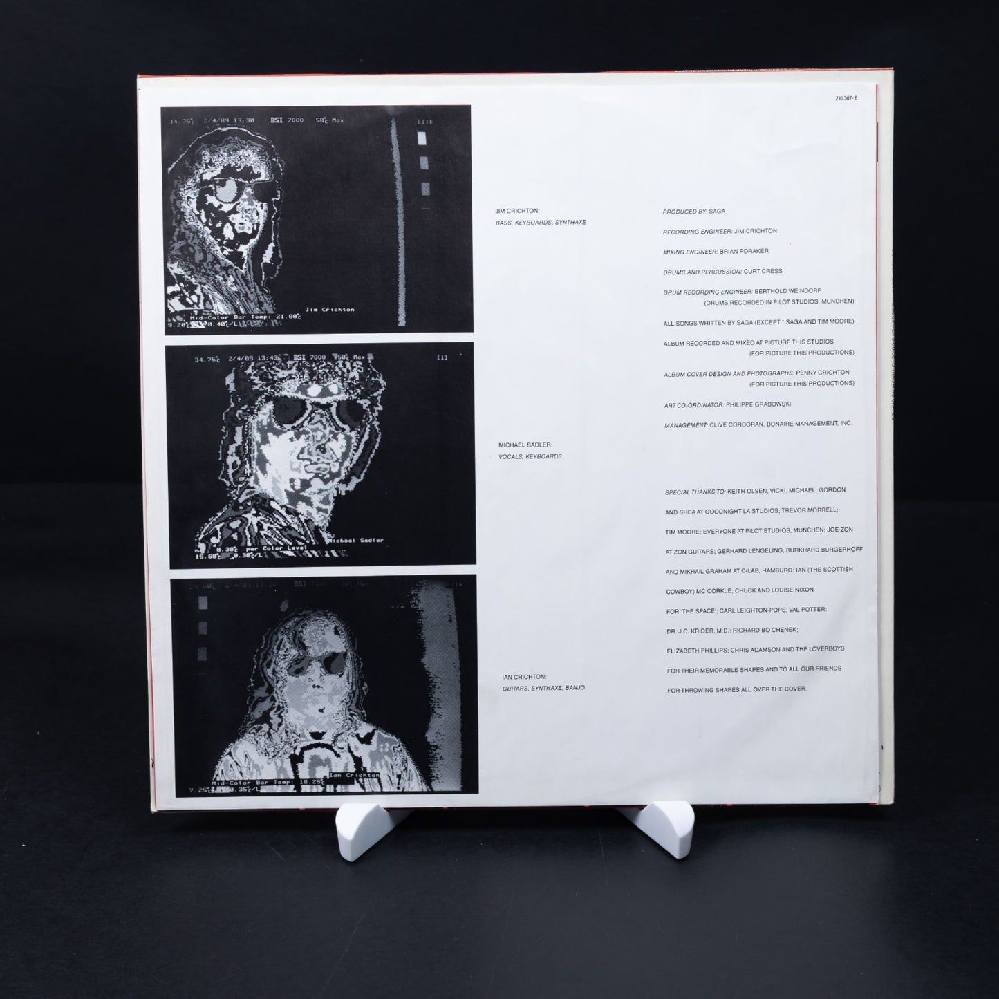 Saga – The Beginner's Guide To Throwing Shapes - Vinyl LP Schallplatte - NM / NM