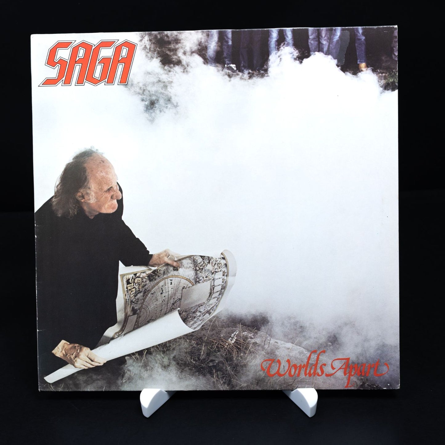 Saga - Worlds Apart - Vinyl LP Schallplatte - Rock - NM / VG+