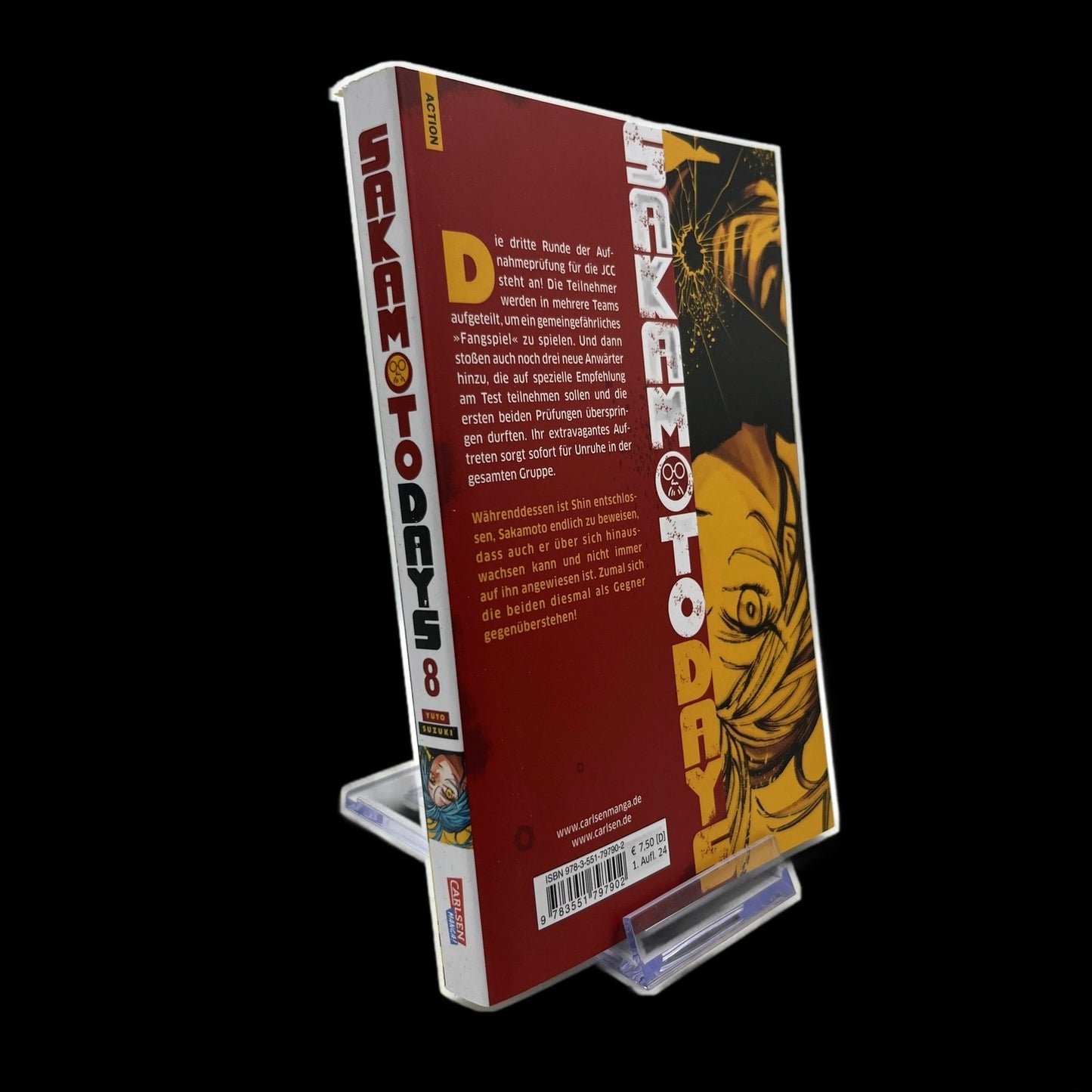 Sakamoto Days - Band 8 - Carlsen Manga - 2024 - Deutsch - Shonen - Gebraucht