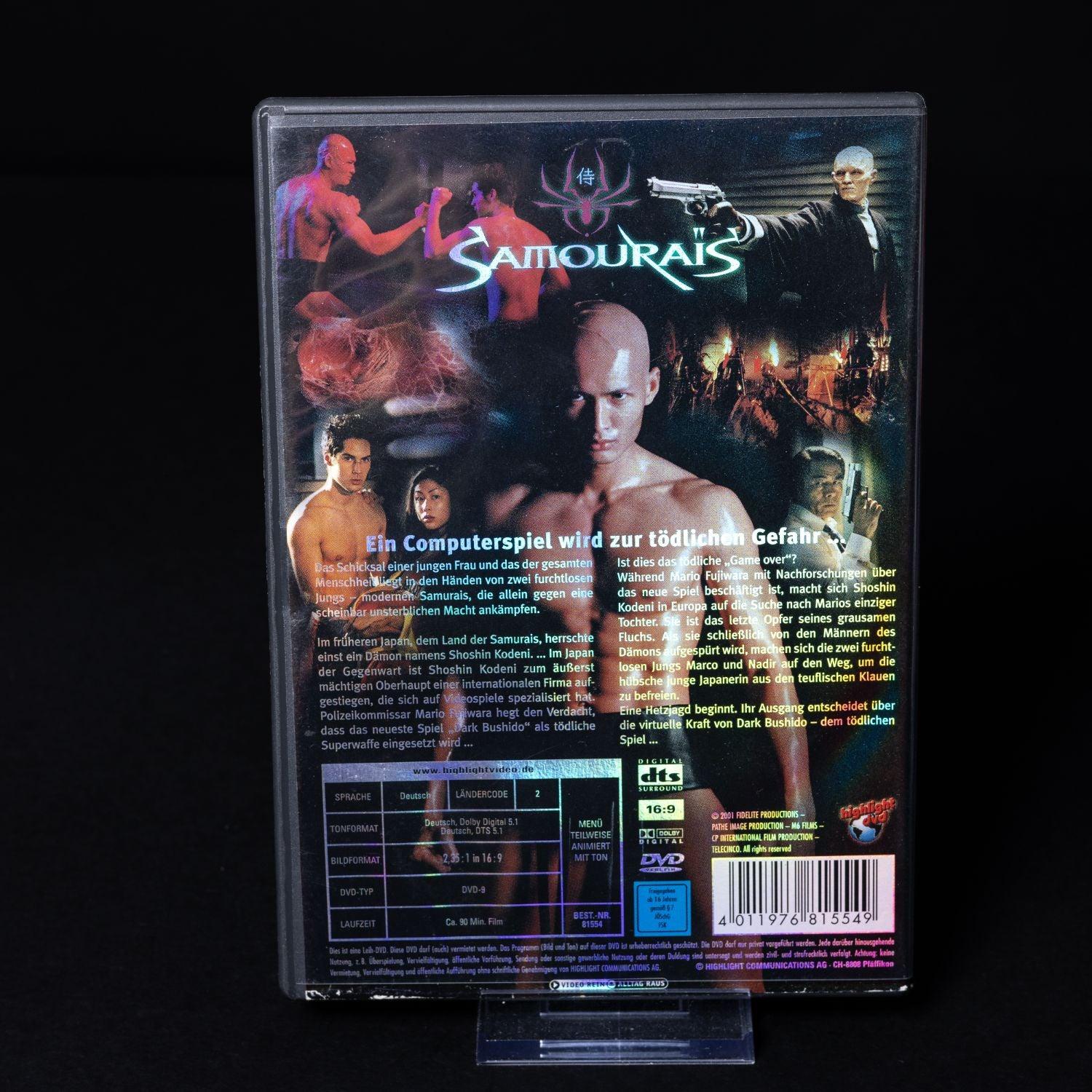 samourais-dvd-pal-deutsch-inkl-kapiteluebersicht-zustand-sehr-gut-2 - Utopia Collectibles