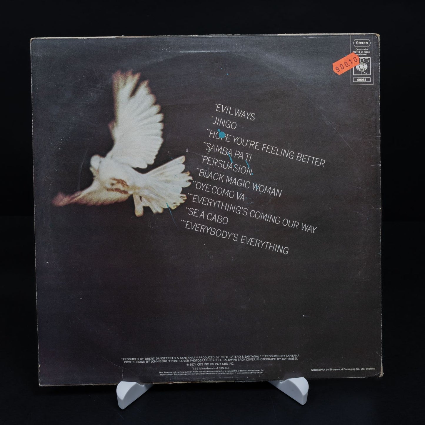 Santana – Santana's Greatest Hits - Vinyl LP Schallplatte - VG+ / VG+
