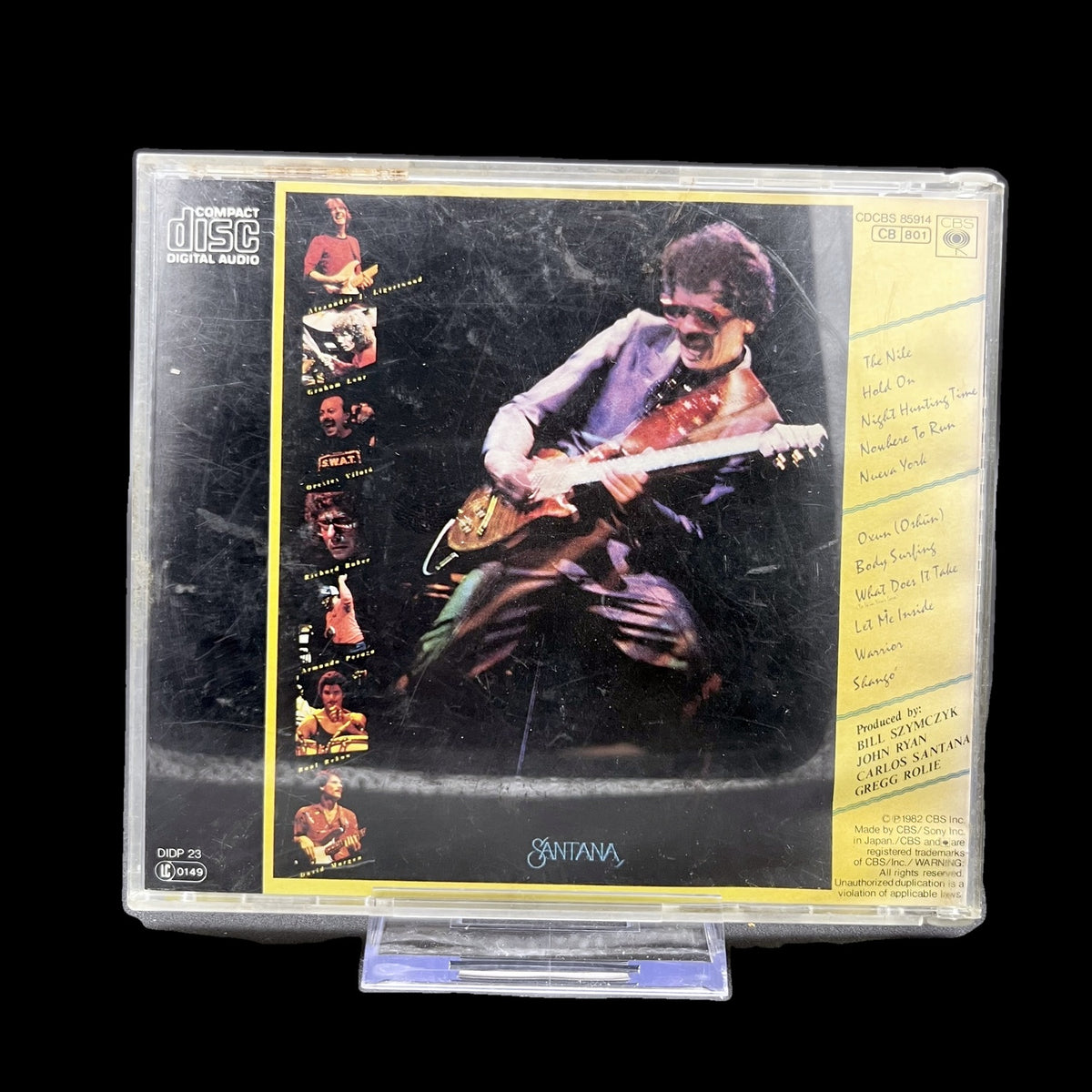 Santana - Shango - Musik-CD - Rock - Album - Erscheinungsjahr 1982 - Gebraucht