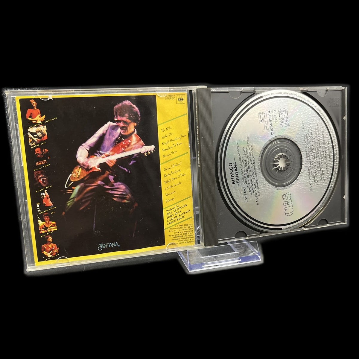 Santana - Shango - Musik-CD - Rock - Album - Erscheinungsjahr 1982 - Gebraucht