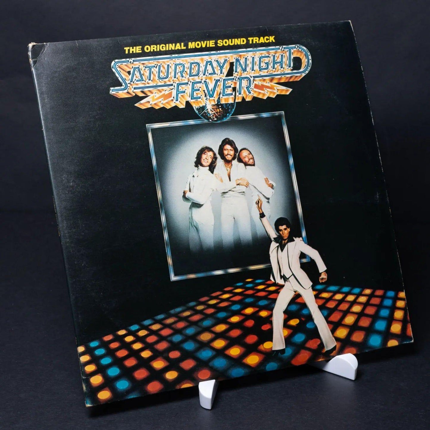 saturday-night-fever-the-original-movie-soundtrack-vinyl-12-vg-vg-1 - Utopia Collectibles