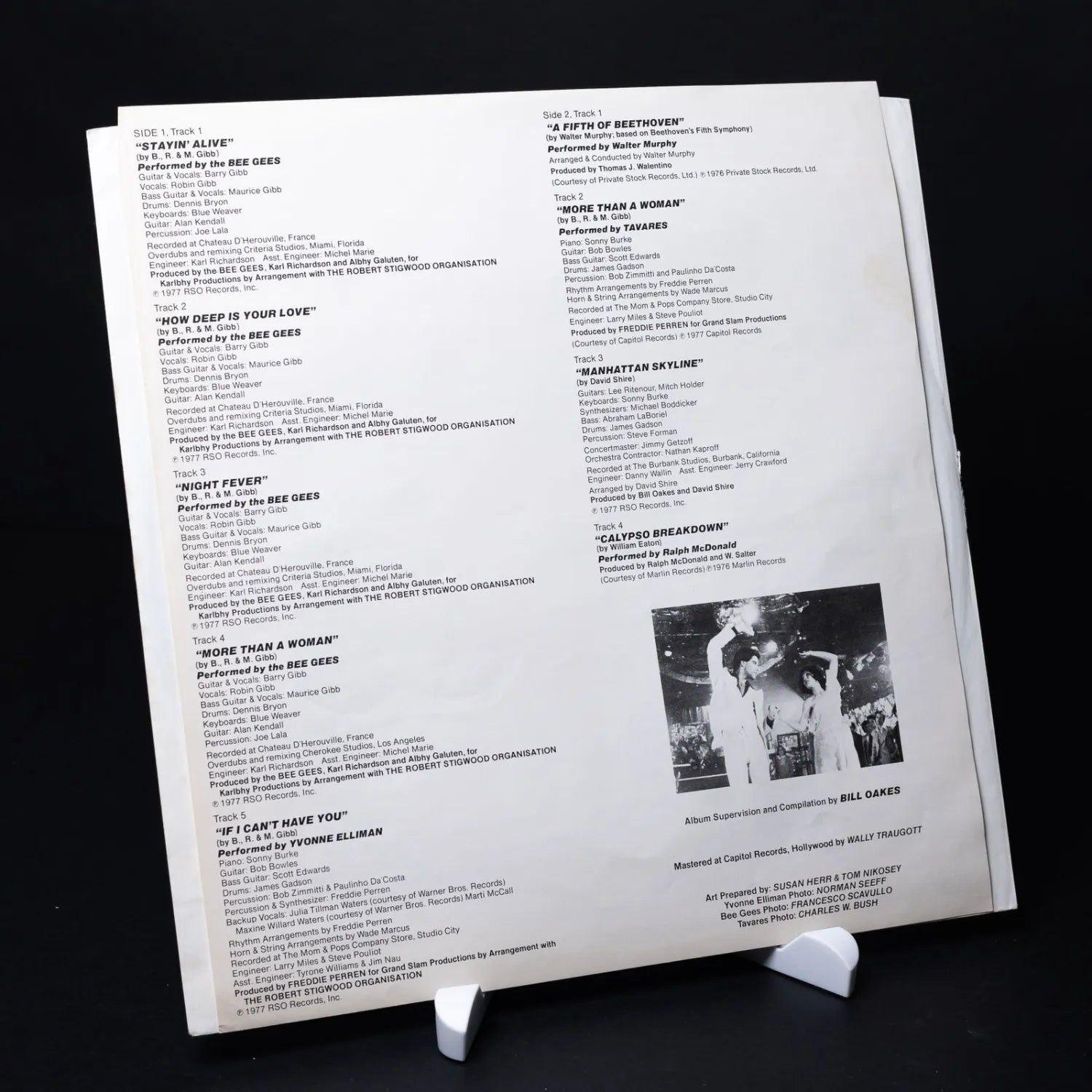 saturday-night-fever-the-original-movie-soundtrack-vinyl-12-vg-vg-5 - Utopia Collectibles