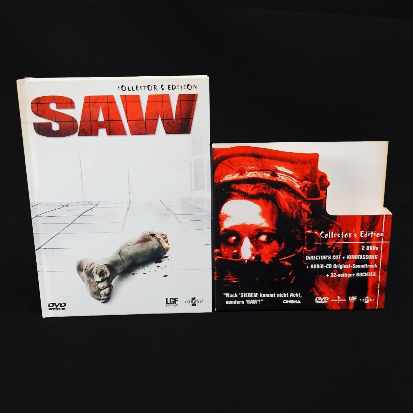 Saw - Collectors Edition - Director's Cut DVD - Deutsch - Neuwertig - FSK 18