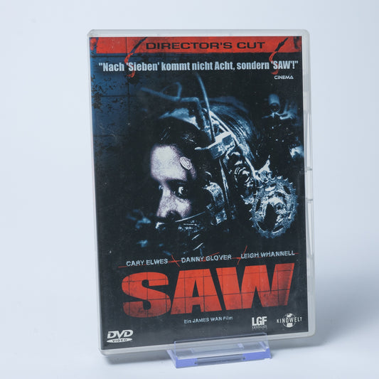 Saw - Director's Cut - James Wan - DVD - Slasher - Film - Horror - Gebraucht