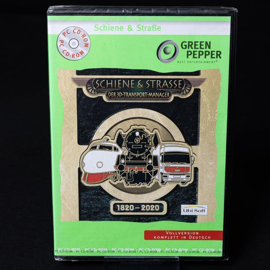 Schienen & Strasse - Der 3D Transport Manager - PC CD-ROM Spiel - Neu & Sealed