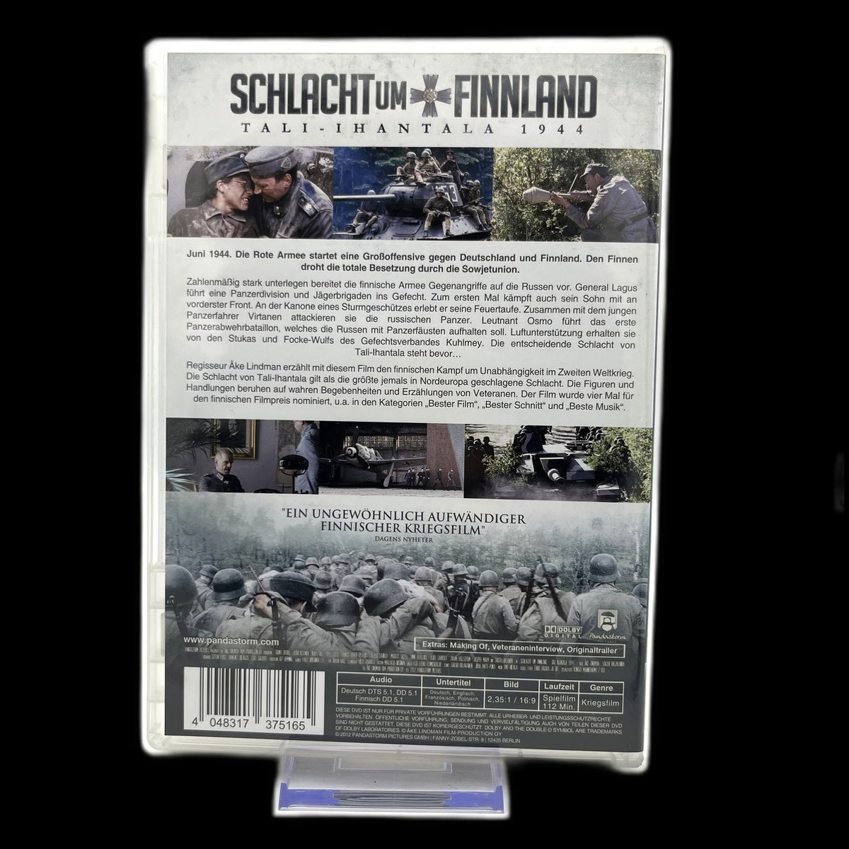Schlacht um Finnland - Tali-Ihantala 1944 - Wendecover - DVD - Film - Gebraucht