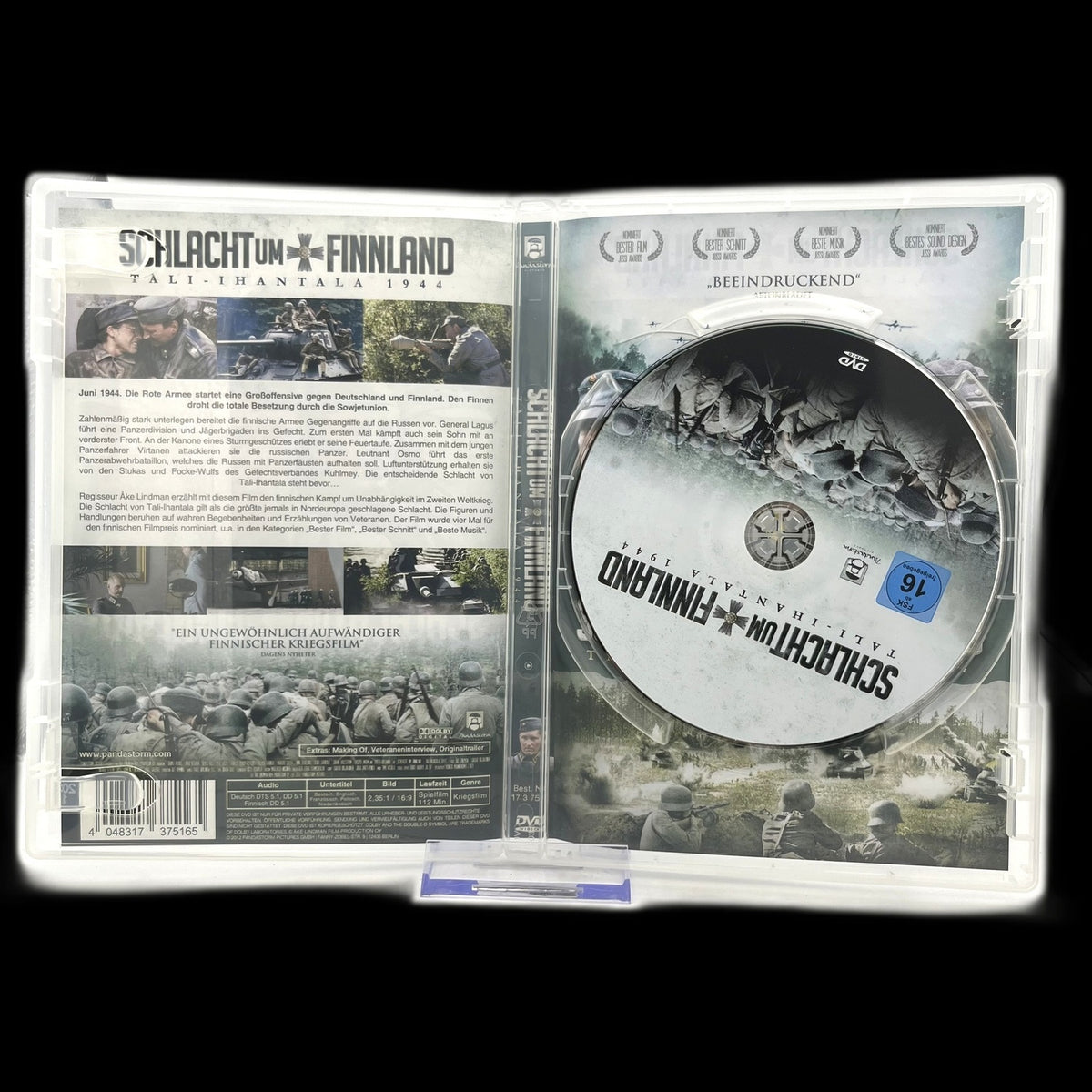 Schlacht um Finnland - Tali-Ihantala 1944 - Wendecover - DVD - Film - Gebraucht