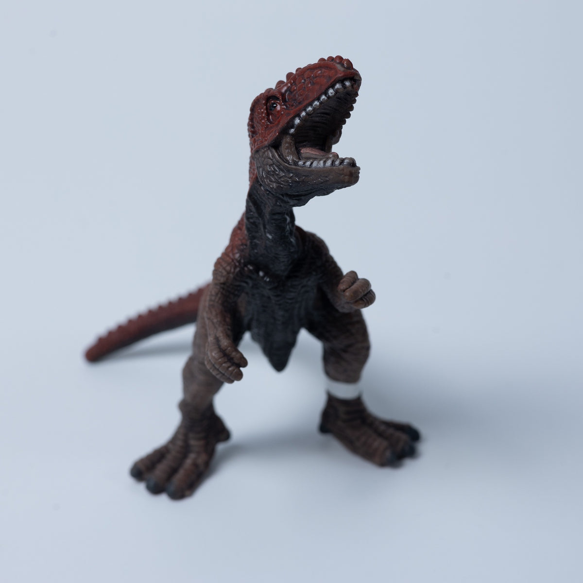 Schleich Tier Figur: Dinosaurier Raptor McDonalds 2019 - Mit Fahne / Banderole