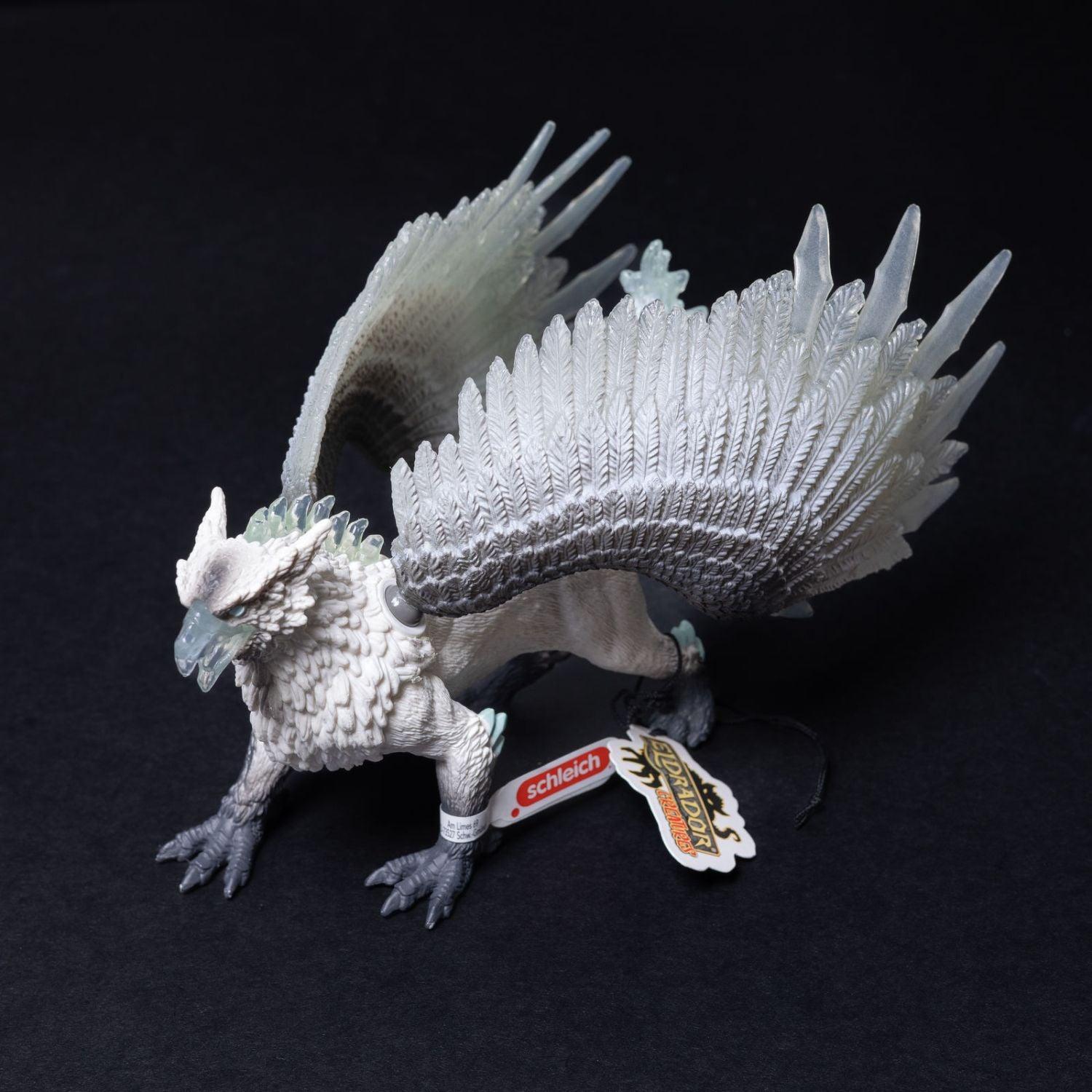 schleich-tier-figur-eldrador-eis-greif-modell-70143-mit-faehnchen-etikett-1 - Utopia Collectibles